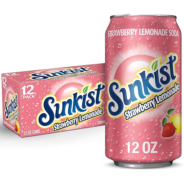 Sunkist Strawberry Lemonade