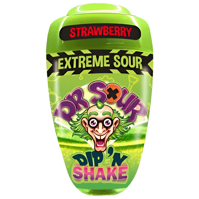 Dr Sour Dip'n Shake Strawberry