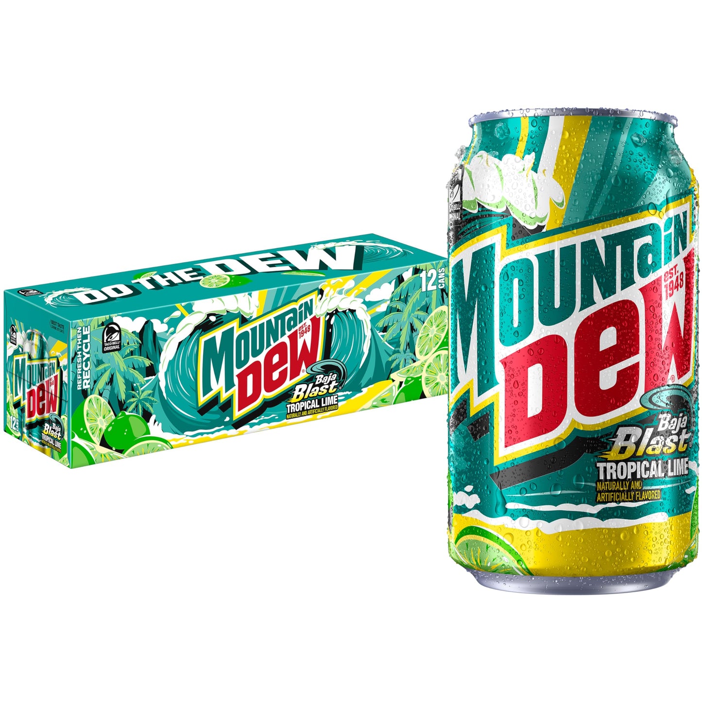 Mountain Dew Baja Blast – Tropical Lime