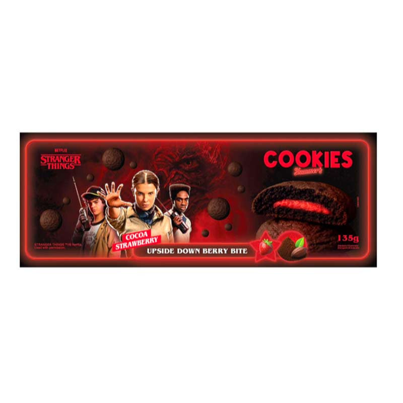 Cookies Strawberry StrangerThings Limited edition